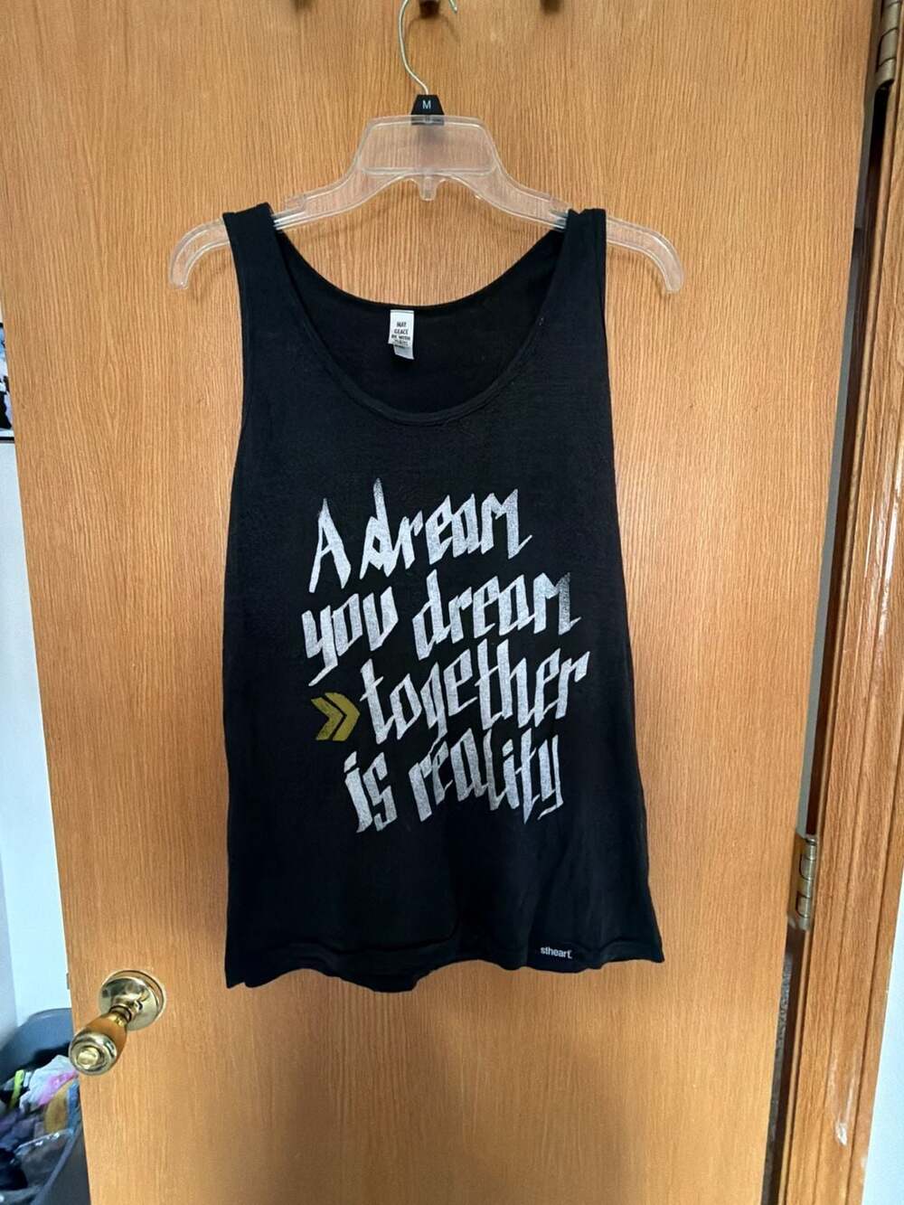 Stheart A Dream You Dream Together Is Reality Graphic Tank Top Size M